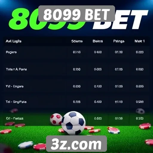 Comparativo entre 8099 BET e outros sites de apostas