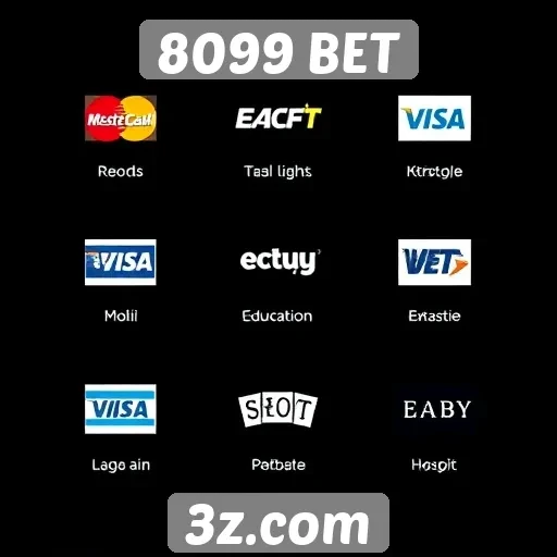 Métodos de pagamento disponíveis no 8099 BET
